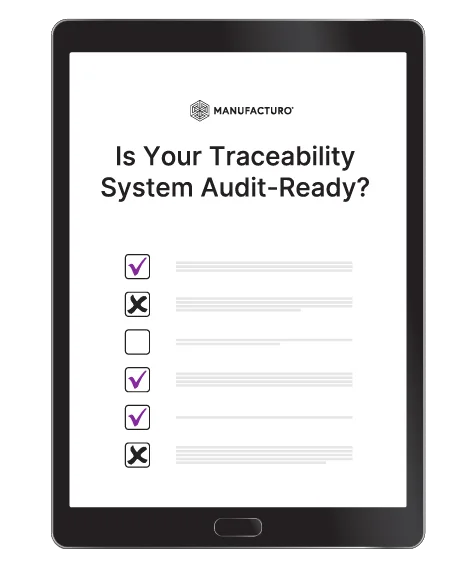 Traceability Checklist Tablet