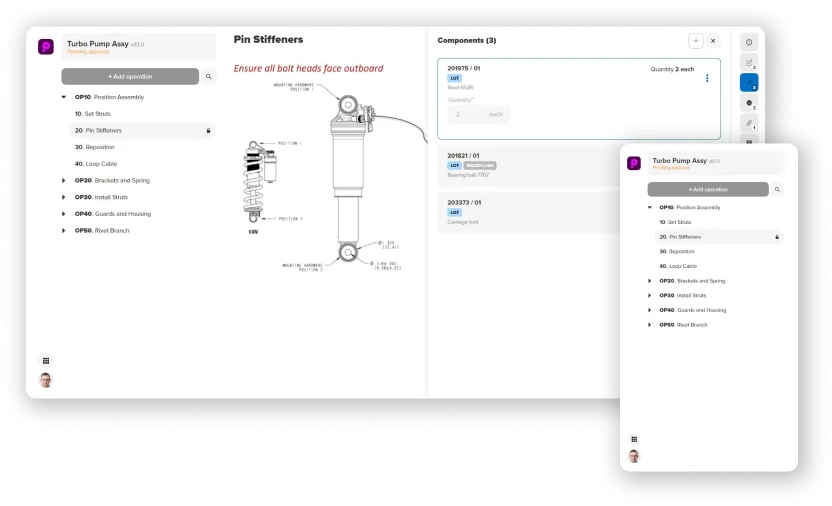 Process Planning Screen 2